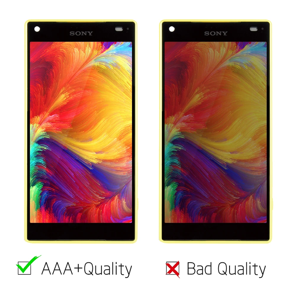 4 6 ''lcd для SONY Xperia Z5 Compact lcd MINI дисплей E5823 E5803 сенсорный экран с рамкой дигитайзер