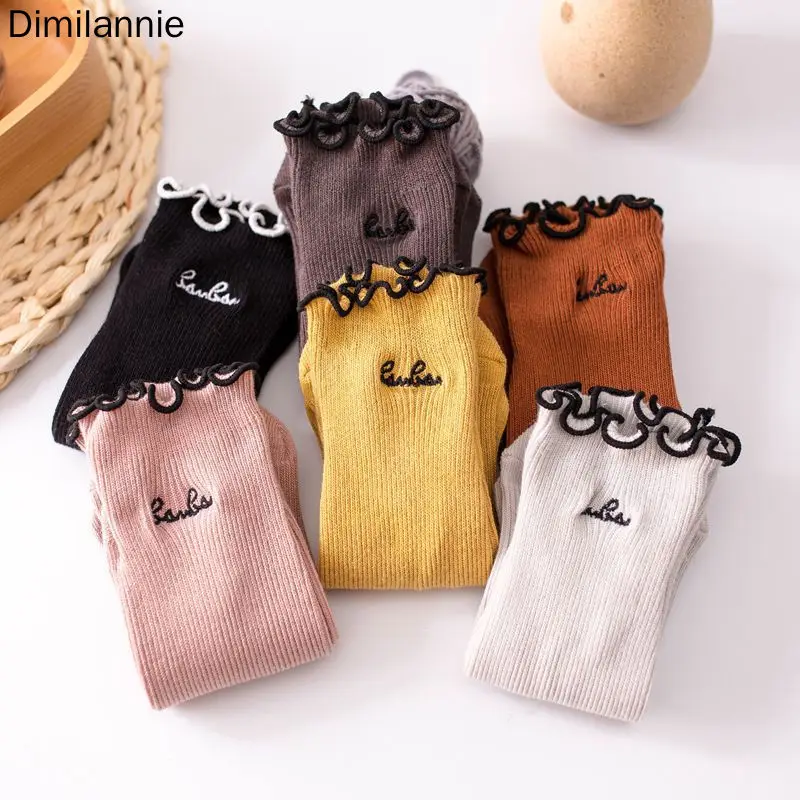 Новые модные женские носки из хлопка 1 пара весенние повседневные короткие