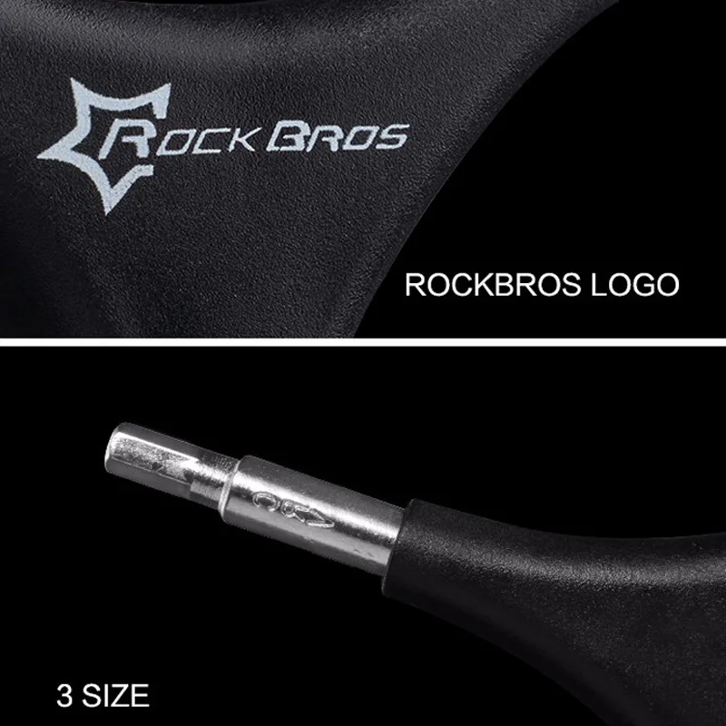 ROCKBROS инструменты для велосипеда спицевой ключ многофункциональный треугольный
