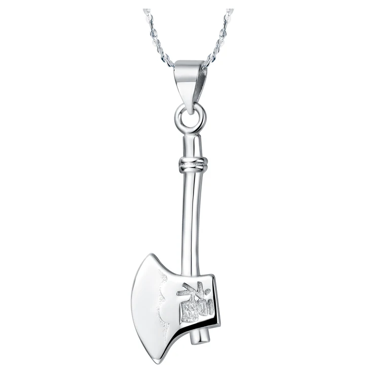 Nice unique fashion classic axe Shaped Pendant Necklace three styles |