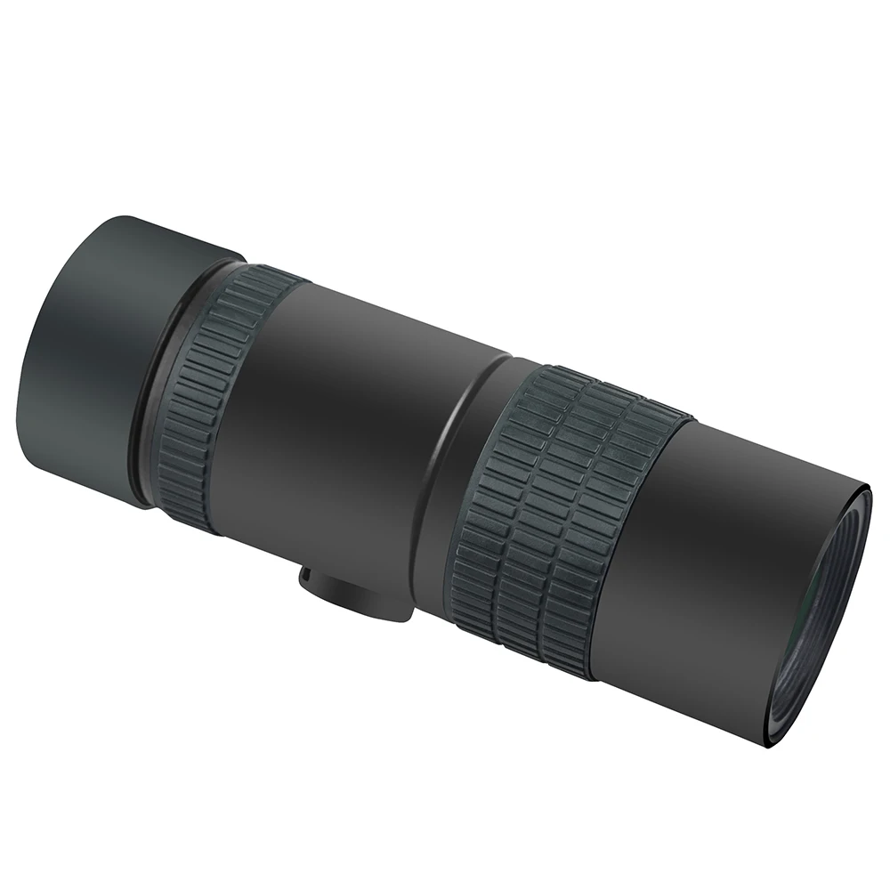 BIJIA 8-24x30 Professional HD Zoom Monocular High Quality Pocket Hunting Telescope Optical BAK4 Prism with Tripod Interface