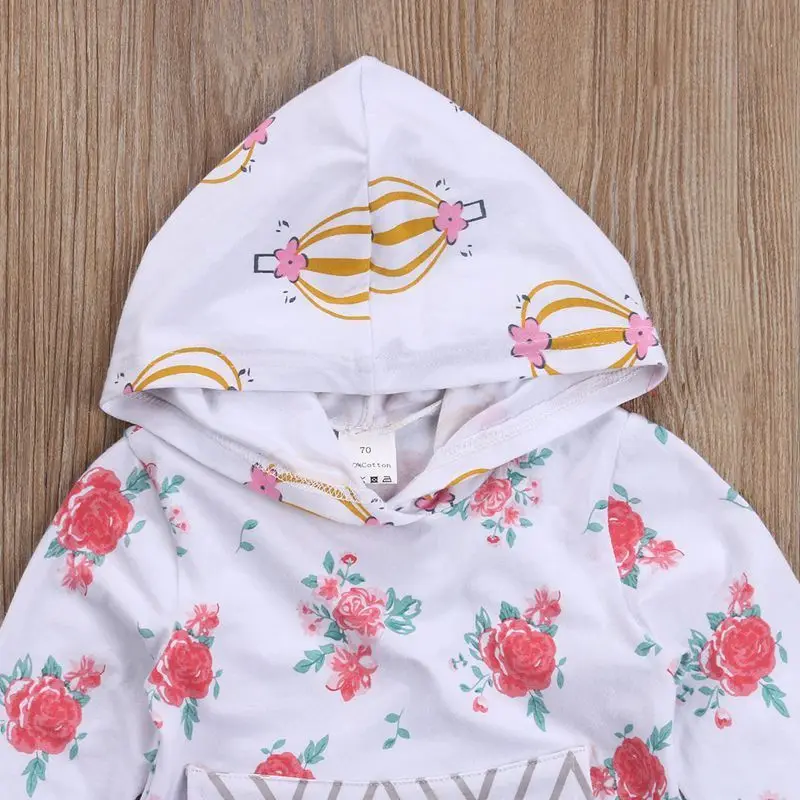 Pudcoco/Новое поступление популярная Повседневная Милая Одежда для новорожденных