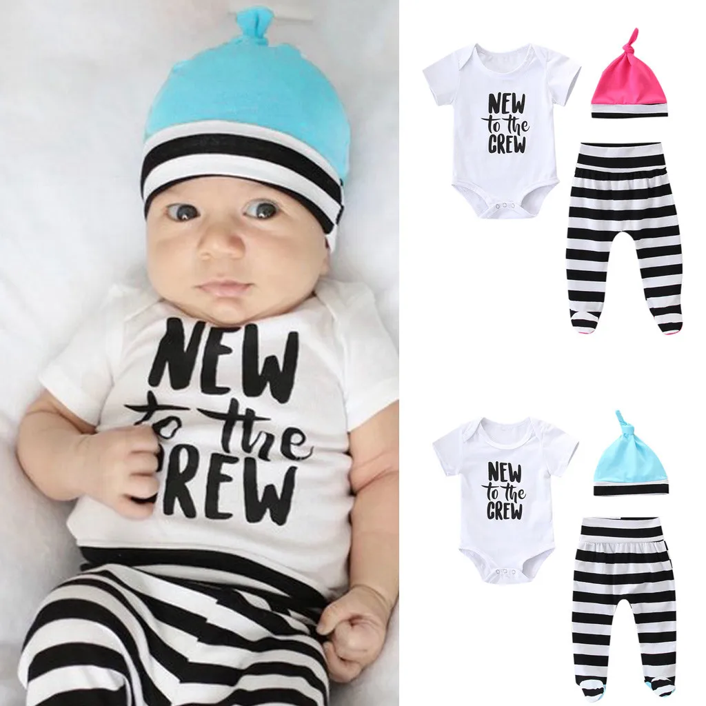 Детская одежда хлопковая для маленьких девочек комплекты Летний комбинезон из