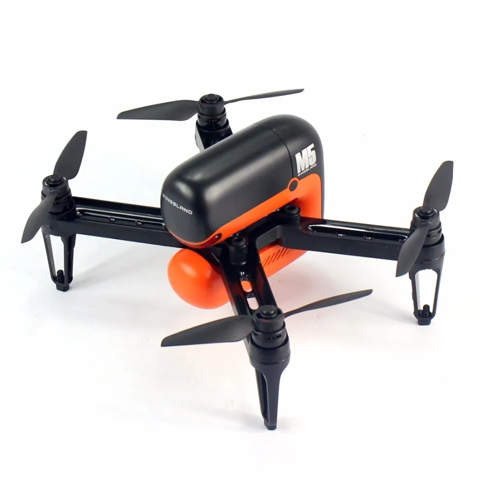 WINGSLAND M5 Портативный мини Дрон Радиоуправляемый квадрокоптер Smart UAV FPV GPS режим