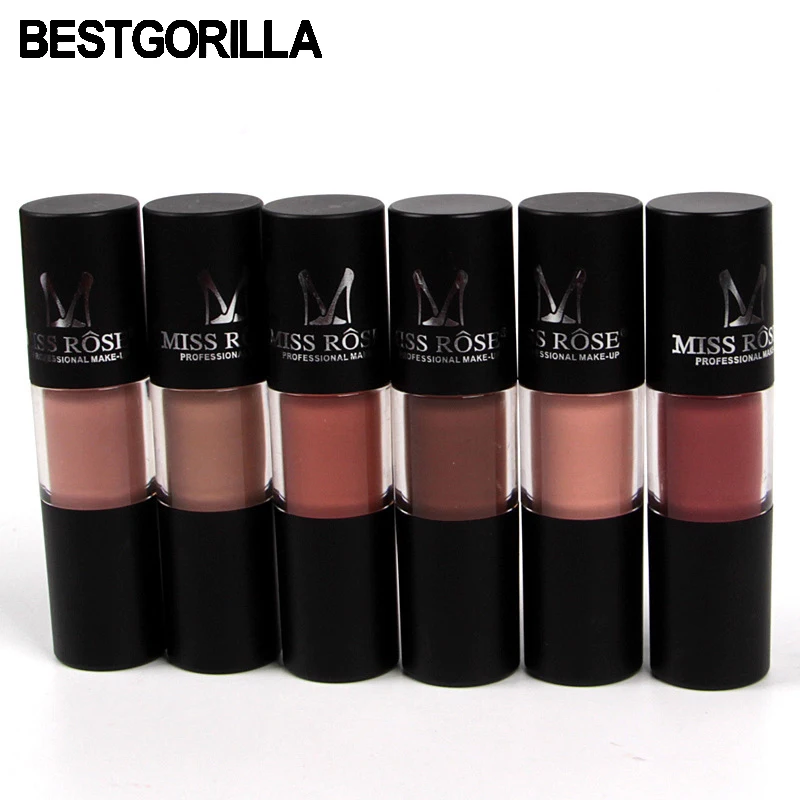MISS ROSE новая брендовая красивая красная помада Matte liquido полный водонепроницаемый