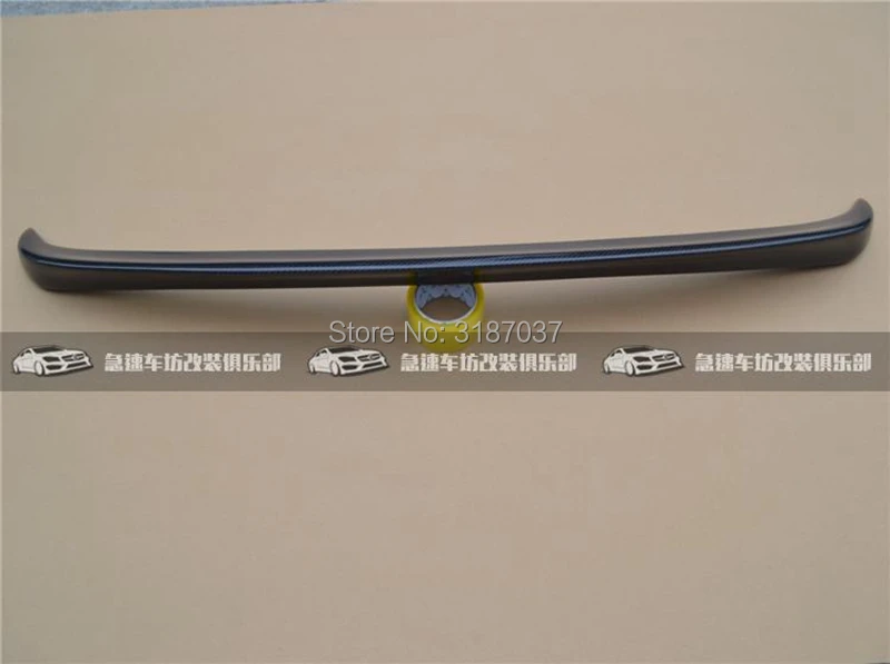 Для Subaru Legacy спойлер 2004 2005 2006 2007 2008 углеродного волокна задний спойлер на крыло, крышу багажник губы загрузки покрытие автомобиля для укладки