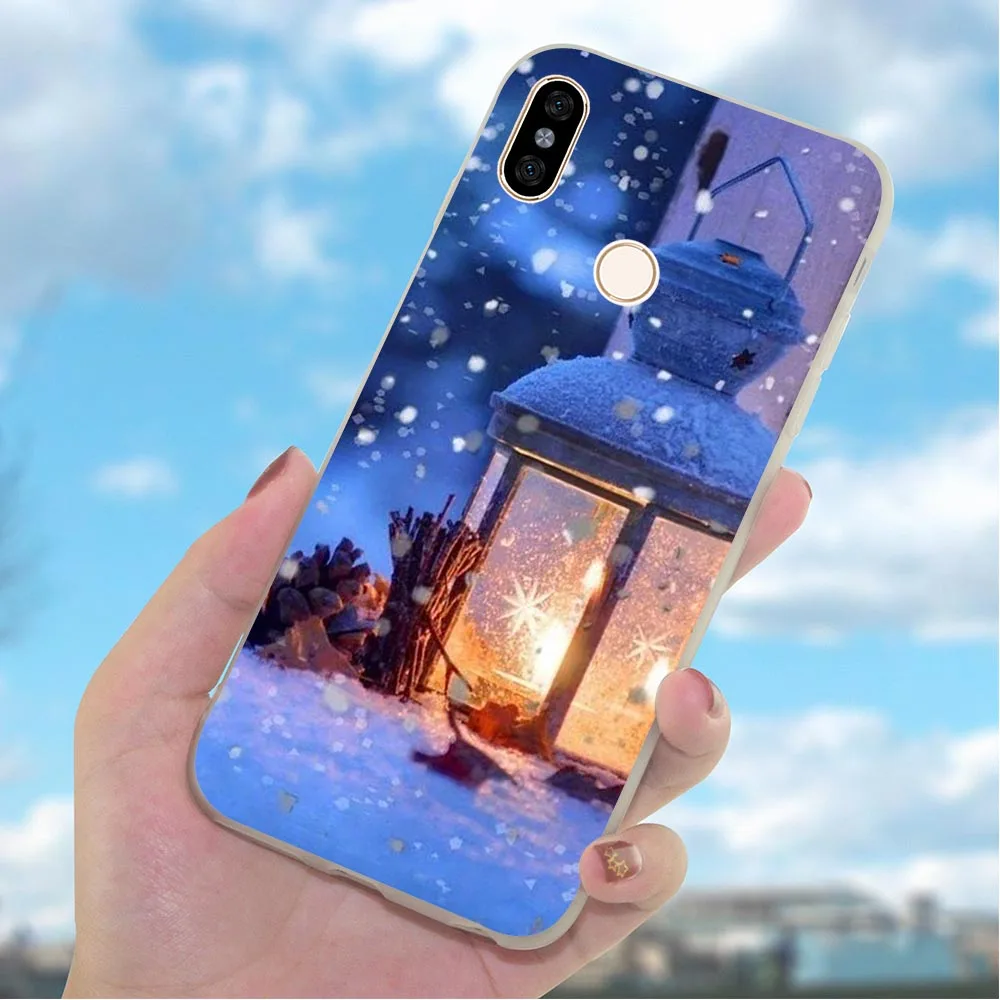 Чехол для телефона Redmi Note 6 Рождественский чехол 4X A2 A1 4A Plus 5A Prime 6A 7 5 Pro Xiaomi Mi 9se 9 11 Lite