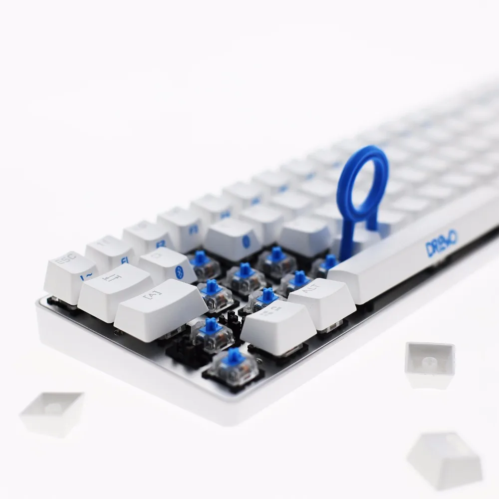 Drevo Calibur 71-ключ RGB LED Подсветкой Беспроводная Связь Bluetooth 4.0 Механическая