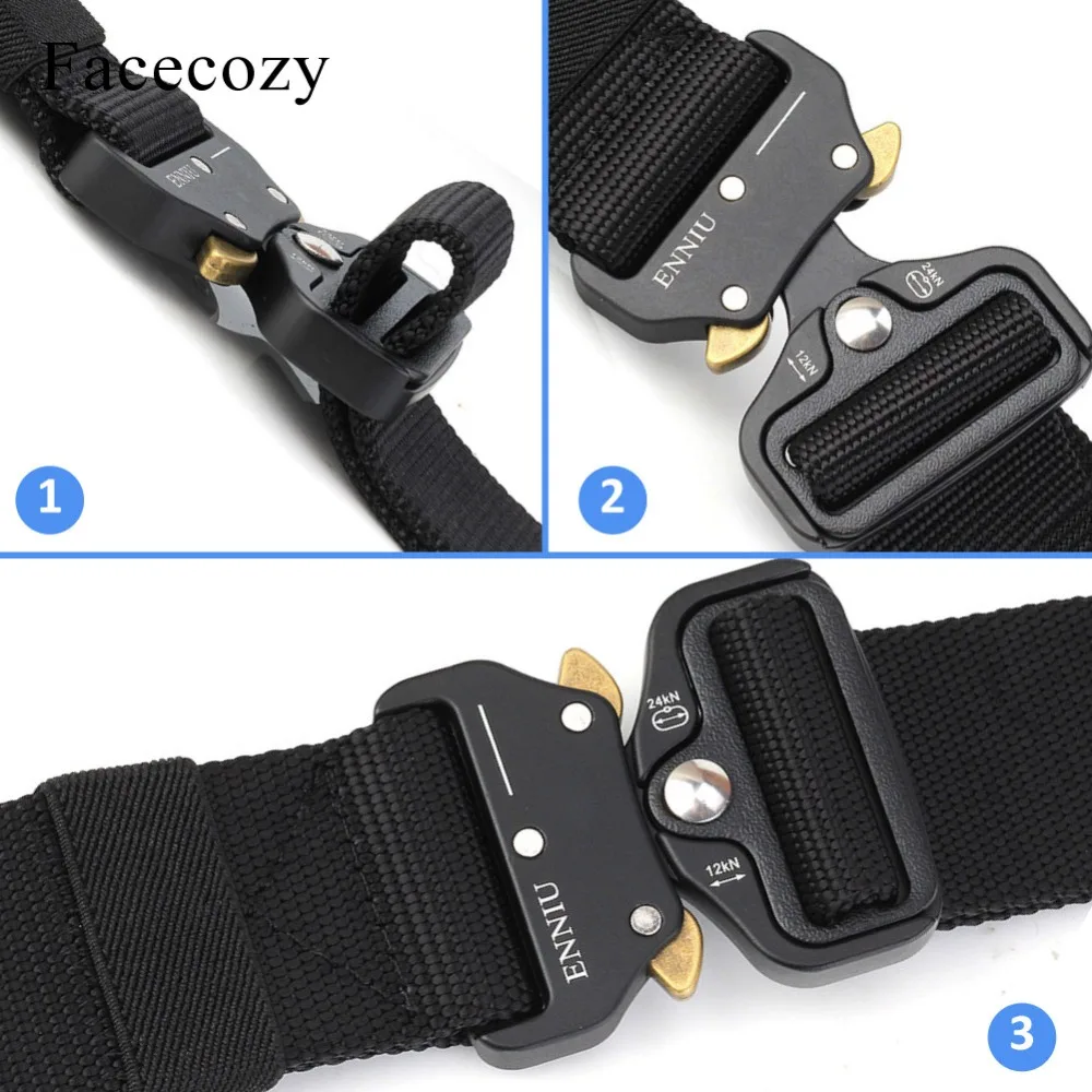 Facecozy военный тактический нейлоновый пояс поясные ремни для приключений походов