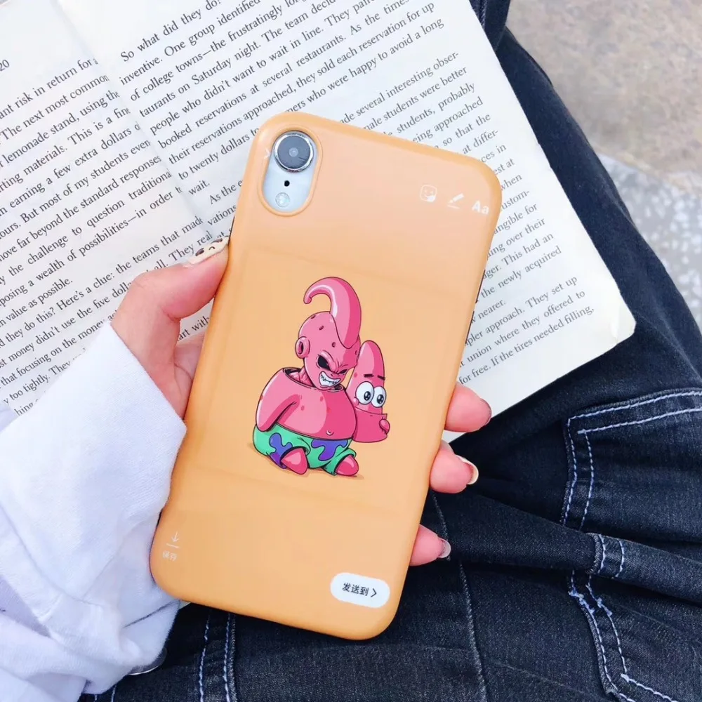 Популярный Мягкий силиконовый чехол для телефона Dragon Ball Personalit iPhone 6 S plus 7 8 X XS XR MAX