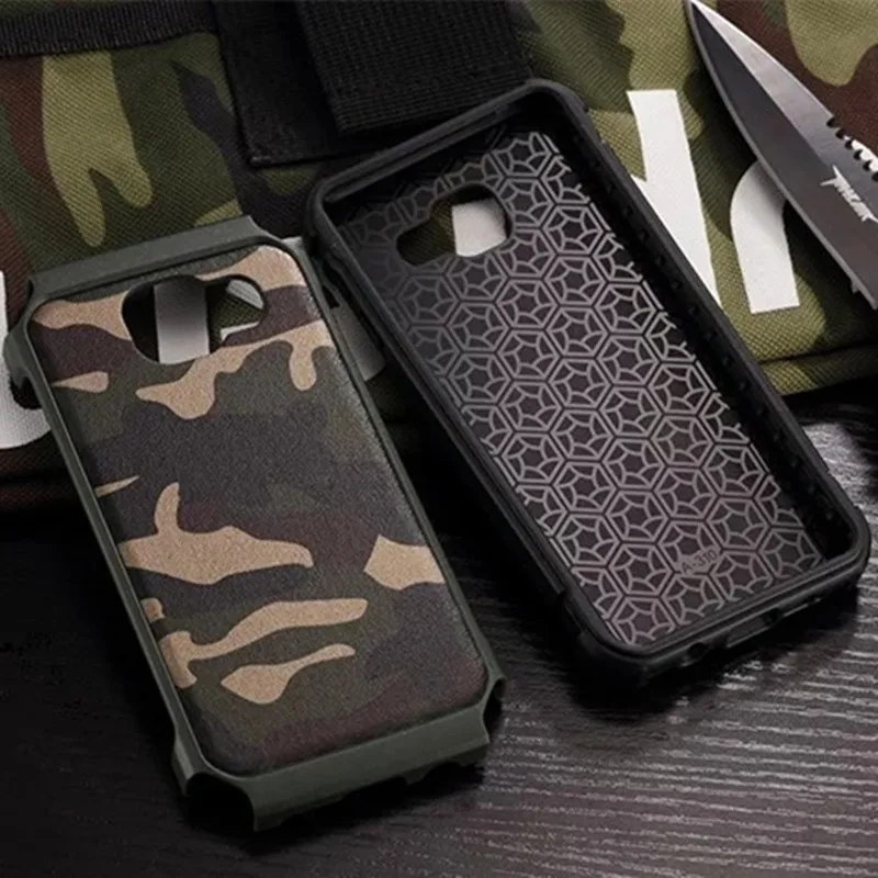 Army Camo Camouflage Pattern Phone Case For Samsung Galaxy A9 A7 A6 A8 Plus 2018 A750 A3 A5 2017 A9S pro Armor |