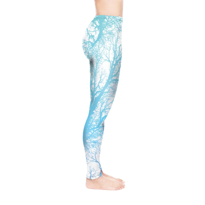 Женские леггинсы сексуальные 3D лосины для фитнеса с принтом модные штаны высокой