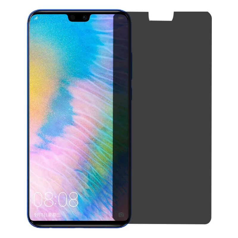 Закаленное стекло EXUNTON Anti Spy Privacy для Huawei Honor 8X 7X 6X Max Honor8X Honor7X Honor6X 2.5D защита экрана 9H
