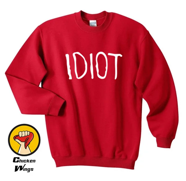 Футболка с надписью «IDIOT», Майклом Клиффордом, 5 секунд лета, 5Sos Band Fan, толстовка унисекс, много цветов, XS-2XL