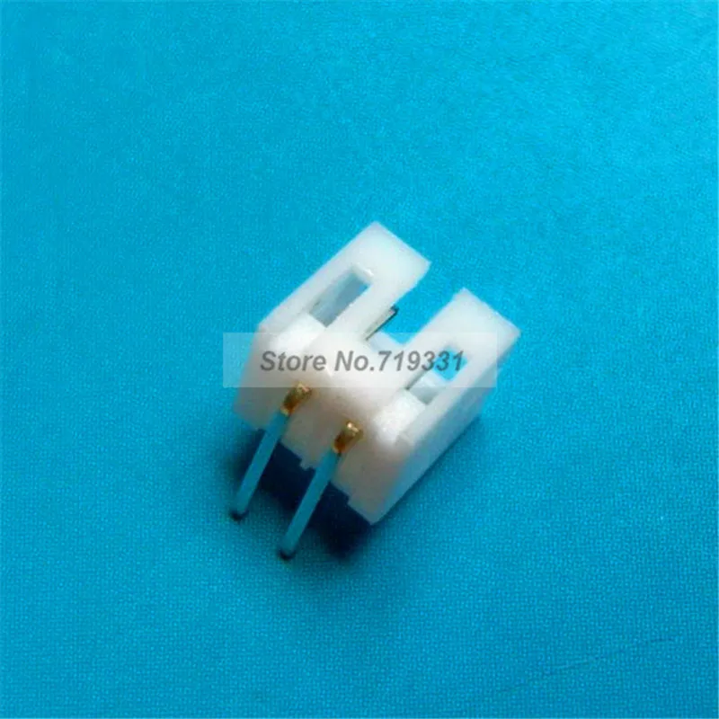 100 pcs PH 2.0mm 2-Pin Right-Angle JST Socket Male Connector | Обустройство дома