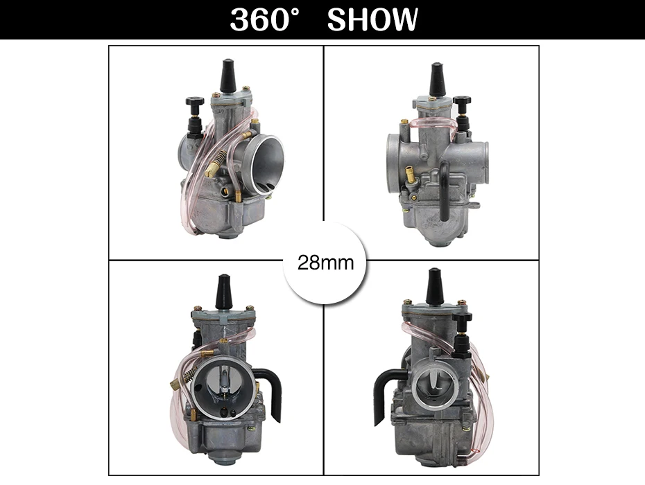 Alconstar-21 24 26 28 30 32 34 мм карбюратор KOSO KEIHIN PWK OKO МОТОЦИКЛ КАРБЮРАТОР используется 2T 4T скутер Мотокросс ATV Racing