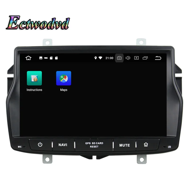 Ectwodvd Восьмиядерный 4G Android 8 0/четырехъядерный 1 Автомобильный мультимедийный dvd