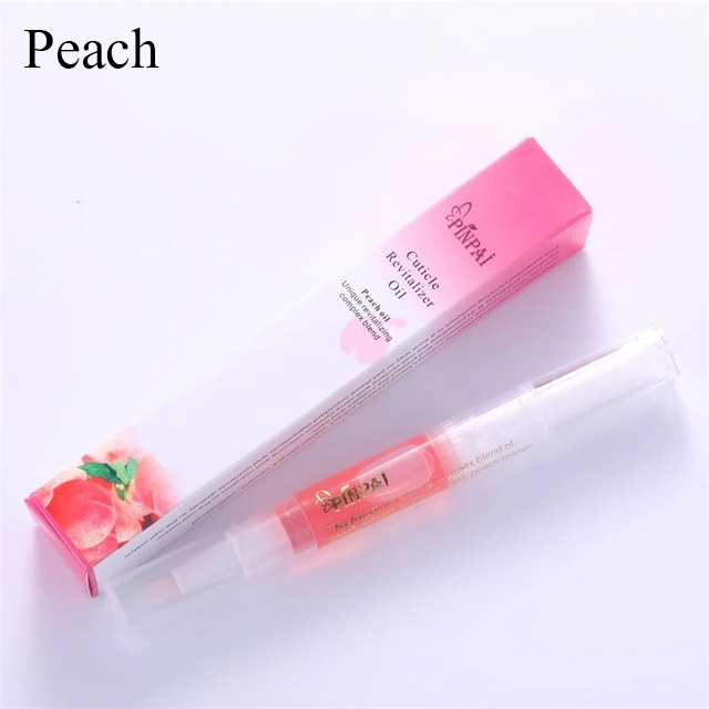Peach 15 Запах ногтей питание масло ручка для росписи лаком для ногтей Лечение ногтей кутикулы восстанавливающее масло Предотвращение Agnail питание кожи Маникюр Уход Инструмент - Цвет: Peach