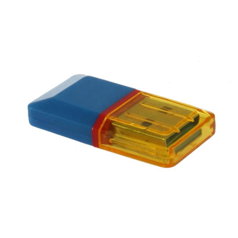1 шт. Алмазный USB 2,0 высокоскоростной картридер 2 микро-sd TF кард-ридер магазин