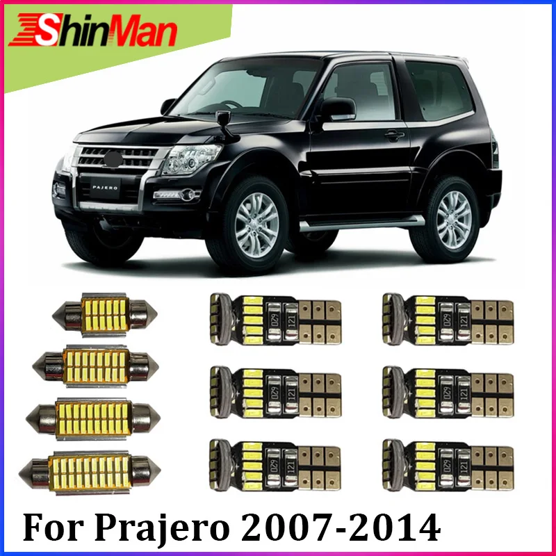 Автомобильный светодиодный светильник ShinMan 9X для салона автомобиля Mitsubishi Pajero 2007