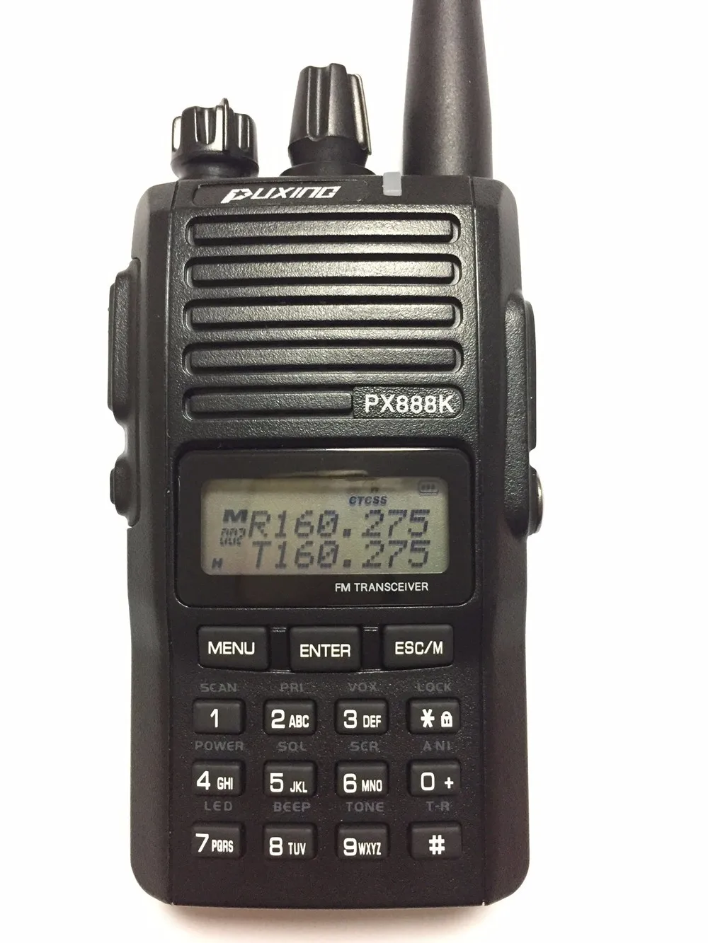 PUXING PX 888K Двухдиапазонный портативный двухсторонний радиоприемник PX-888K 136-174 МГц и UHF 400-480 МГц трансивер портативная рация PX888K