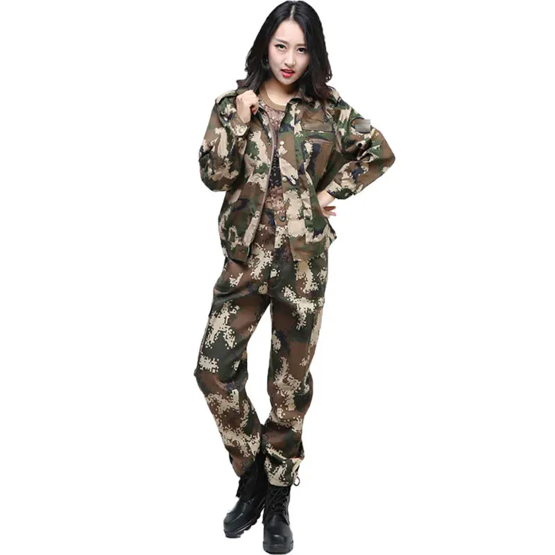 

Jungle Camouflage Suit Men's Outdoor Training Uniforms Students Military Training Uniforms Special Men's Wear Labor Insurance