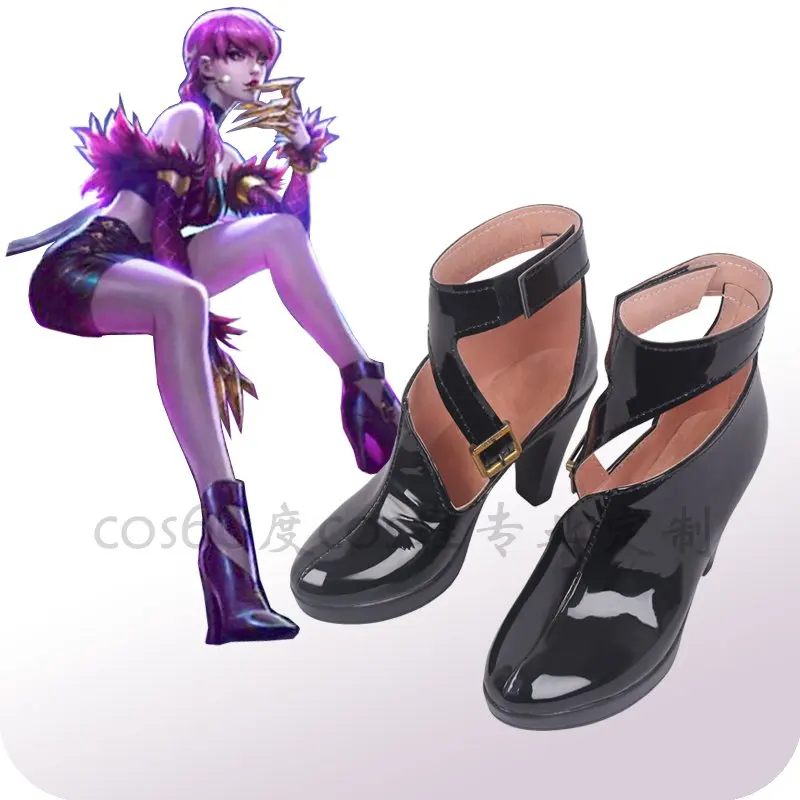 

Обувь для косплея игры LOL KDA KAISA Evelynn, женская обувь K/DA Evelynn Cos