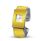Часы наручные женские с браслетом, модные милые желтые