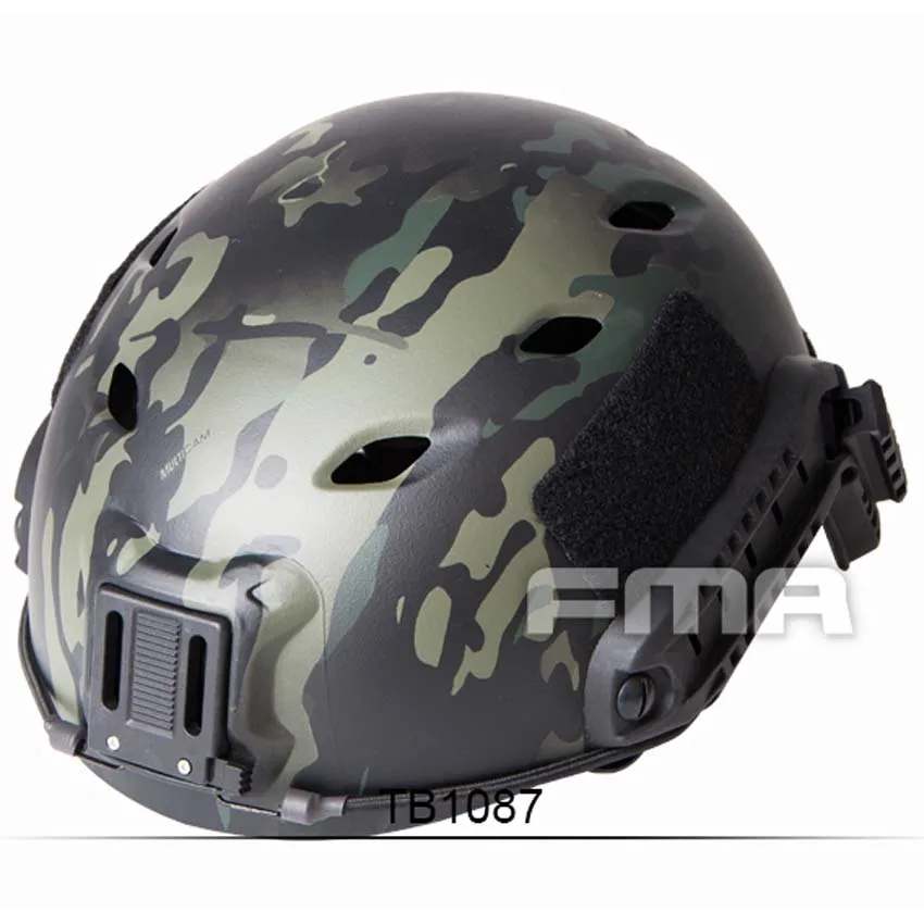 FMA Бесплатная доставка Уличная тактическая ФМА база Jump Шлем MultiCam черный (L/S M L XL)