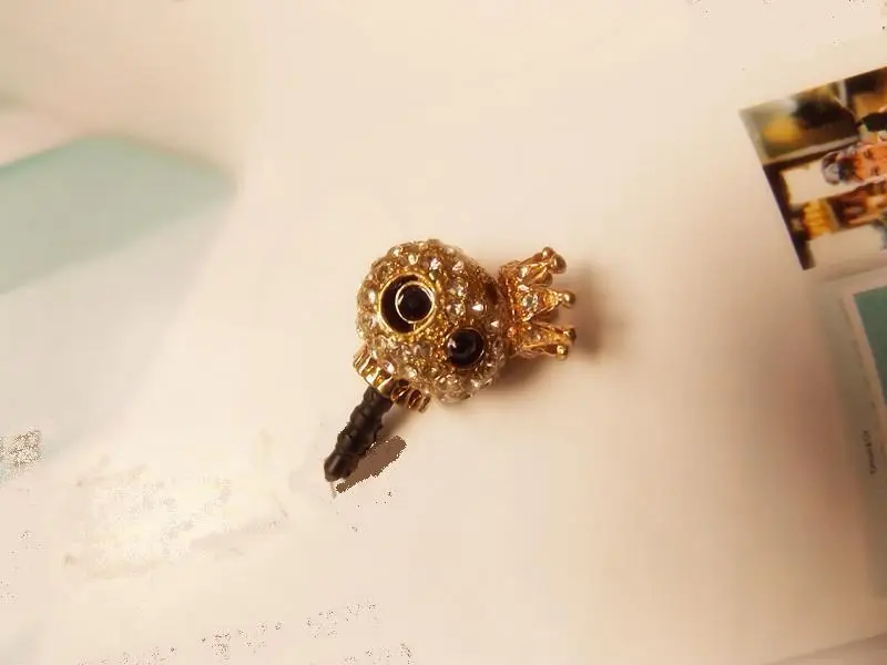 

1Pcs 3.5mm Halloween Ghost Design Mobile Phone Ear Cap Dust Plug For Iphone Samsung dust plug