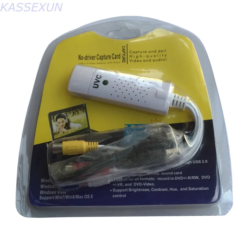 Новинка 2017 Карта видеозахвата USB продукт UVC конвертер RCA в для Windows MAC ОС Linux