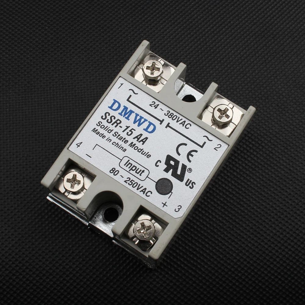 SSR 15AA 15A твердотельное реле фактически 80 250 В переменного тока в 24 380 высокого