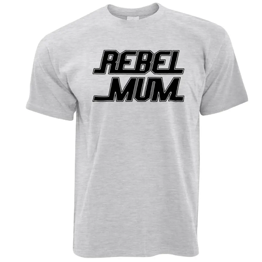 Лучшие Продажи Мужской Натуральный Хлопок Рубашка O образным Вырезом Rebel Мама Sci Fi