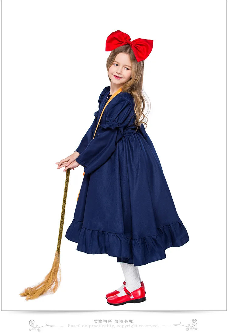 Детское платье Kiki's Delivery Service комплект из 5 предметов костюм для косплея на