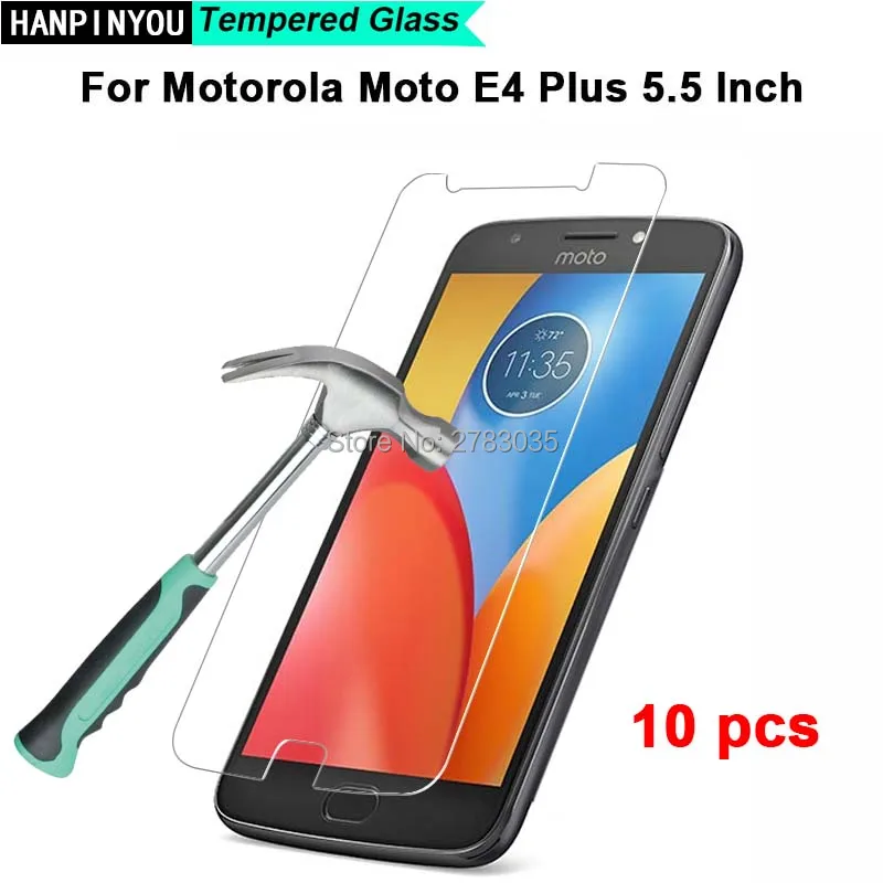 10 шт./лот для Motorola Moto E4 Plus/E4 + 5 &quotультратонкая прозрачная защитная пленка из
