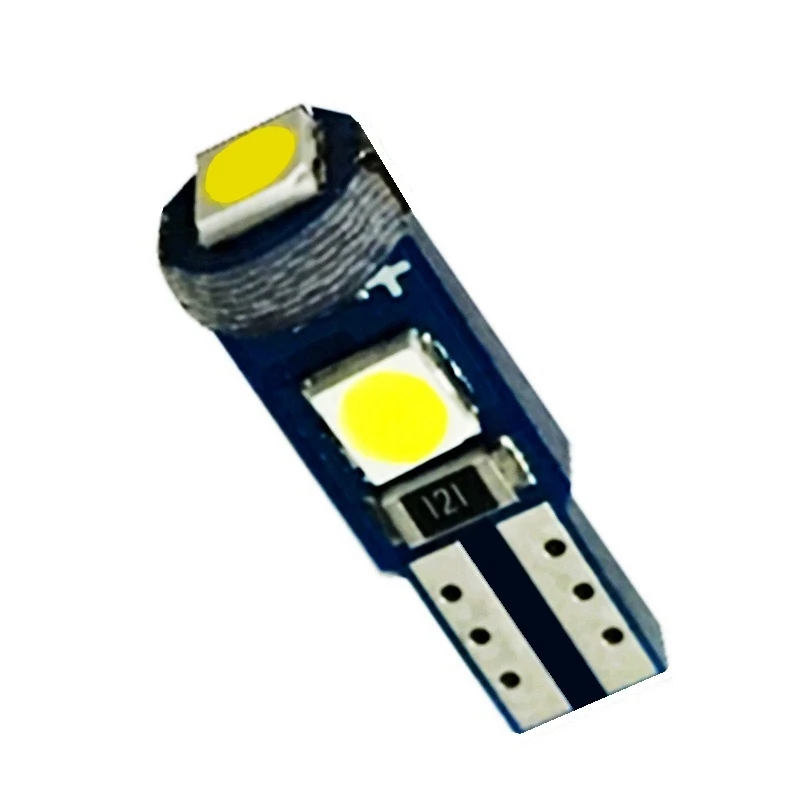 T5 73 74 286 W1.2W супер яркий 3 SMD 3030 LED клиновидная приборная панель Калибровочные лампы
