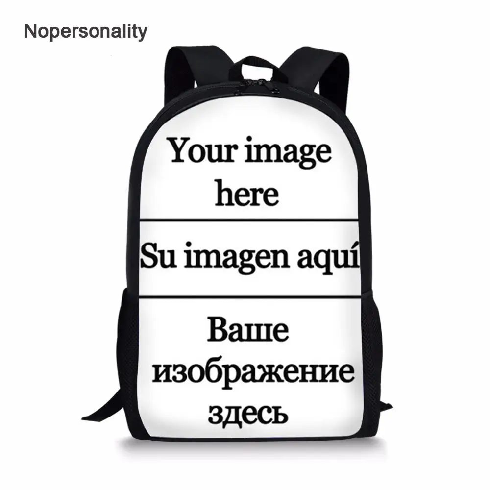 custom Nopersonality новейший многоцветный женский рюкзак стильный галактика Звезда Космос принты рюкзак для подростков девочек Школьный рюкзак Mochila - Цвет: custom