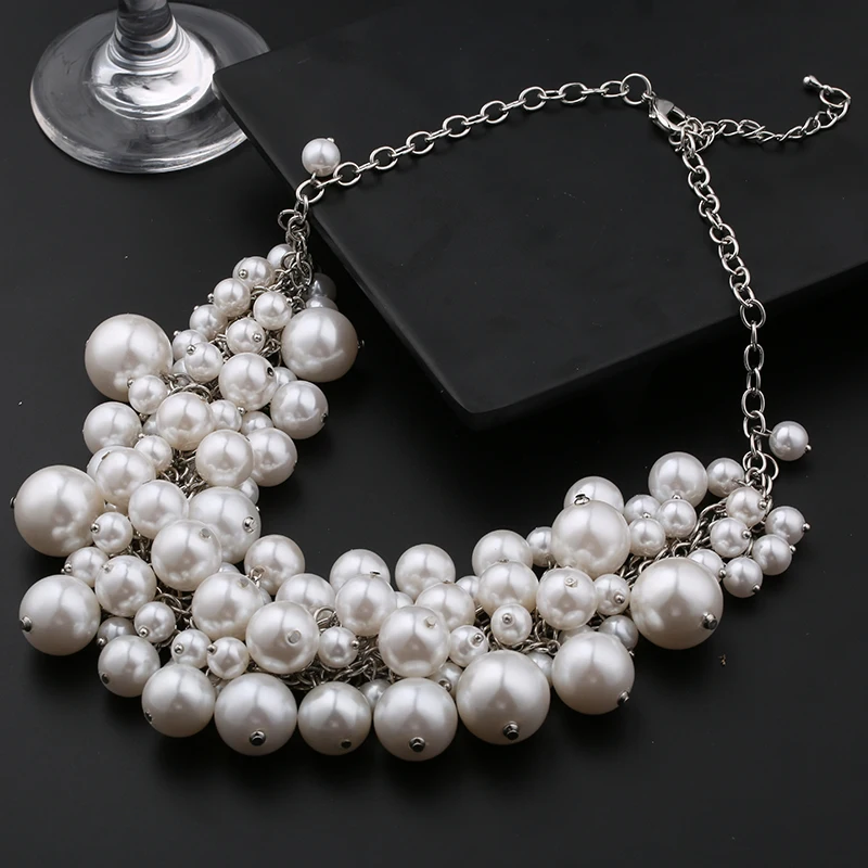 JOOLIM ювелирные изделия оптом/Новинка 2017 года колье кластер с искусственным