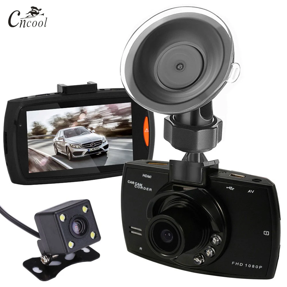 Cncool двойная камера s Автомобильный видеорегистратор G30 Full HD 1080 P видео регистратор - Фото №1
