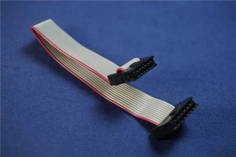 

20 шт., внешний диаметр кабеля 2,0 дюйма, 12 контактов, 80, 100, 150, 200, 250, 300, 400 мм, длина без подвешивания, Прямоугольный плоский ленточный разъем IDC