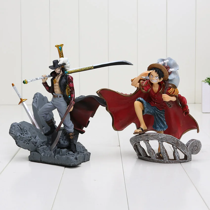 Экшн фигурка дракул михок Луффи из ПВХ аниме One Piece коллекционная игрушка 6 дюймов