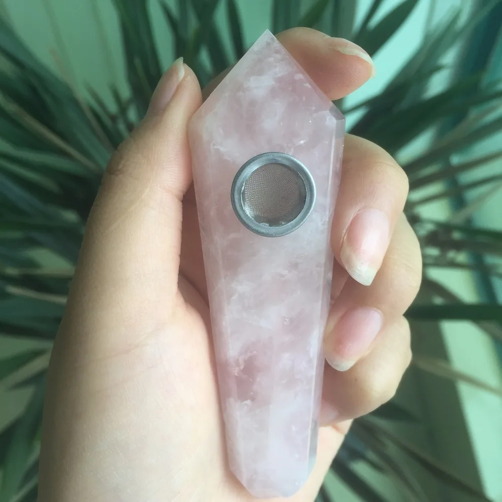 2019 модный дизайн натуральные портативные хрустальные Аметистовые табачные