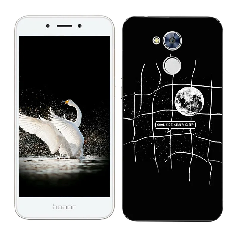 Модный мягкий чехол из ТПУ для Huawei Honor 6A силиконовый с аэрокосмическим рисунком