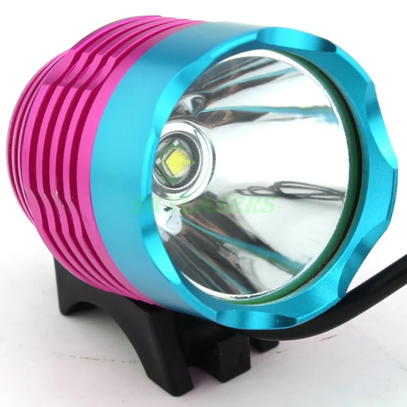

Bike Light XM-L T6 1800 Lumens LED Headlamp Headlight Rechargeable Bicycle Light & battery pack & Charger