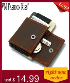 VM FASHION KISS Высокое качество эластичный бумажник мини шнурок кредитные карты ID Держатели Тонкий минималистичный кошелек Волшебная визитница