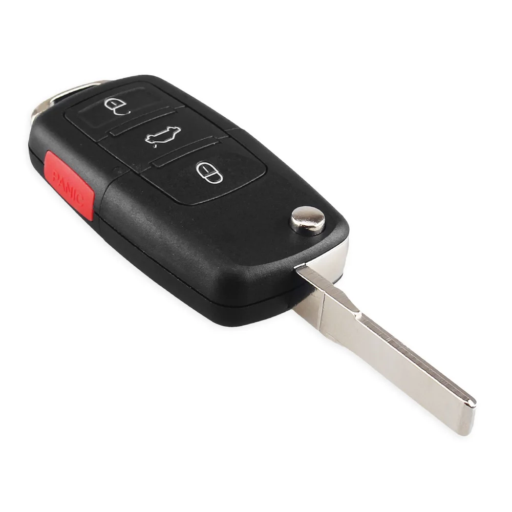 Чехол книжка KEYYOU 3 + 1 на 4 кнопки для VOLKSWAGEN VW Touareg|buttons buttons|button 4panic button |