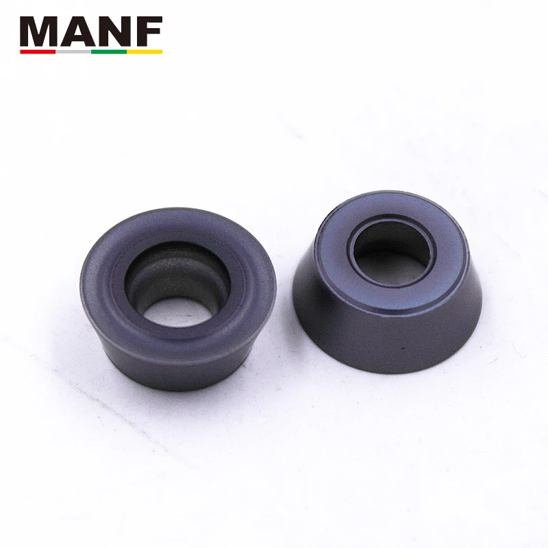 MANF RPMT1204 RPMT10T3MO RPMW1003 круглые твердосплавные вставки в фрезерных инструментах высокая твердость обработки резец Blad фрезерные вставки