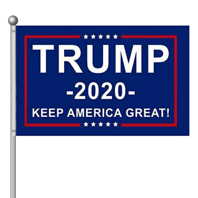 TRUMP 90x150 Флаги Америки Трамп 90x150 60x90 30*45 см, двусторонний с садовый баннер руку флаги для президента США - Цвет: TRUMP 90x150