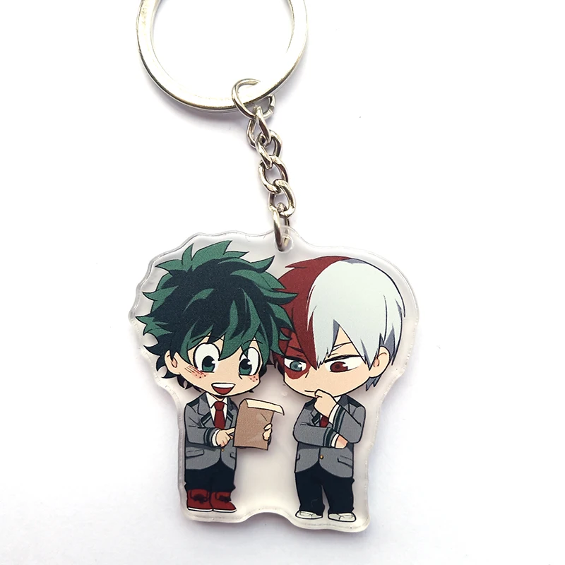 Аниме брелок Bokuno Hero Bakugou My Hero acemic bakugou katsuki odoroki Portachiavi двухсторонние брелки подвеска