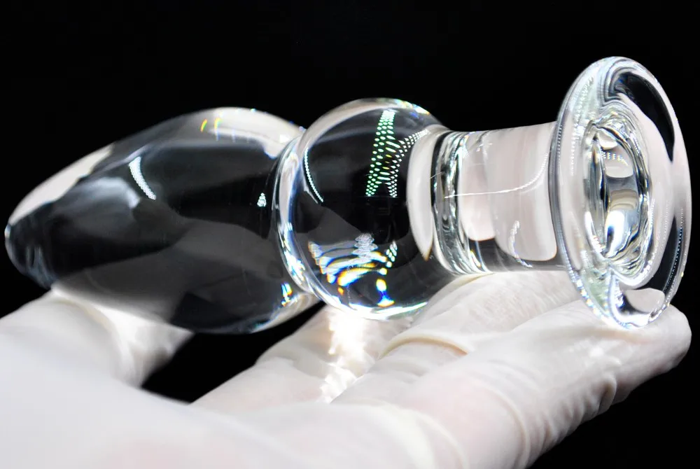 32mm Pyrex glass butt plug anal dildo crystal anus bead fake penis dick female masturbation male adult sex toy for women men gay | Красота и